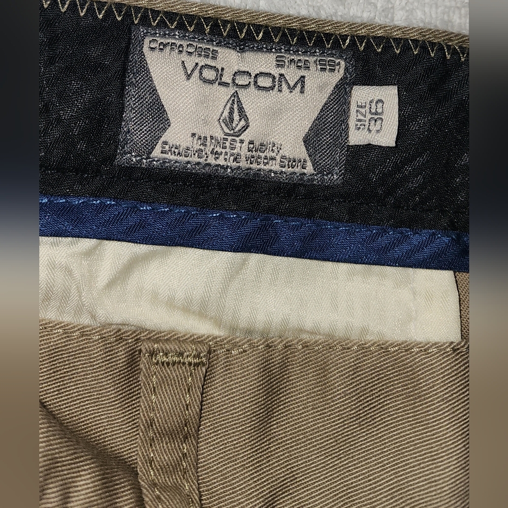 Volcom Mens Khaki size 36 - Picture 3 of 7